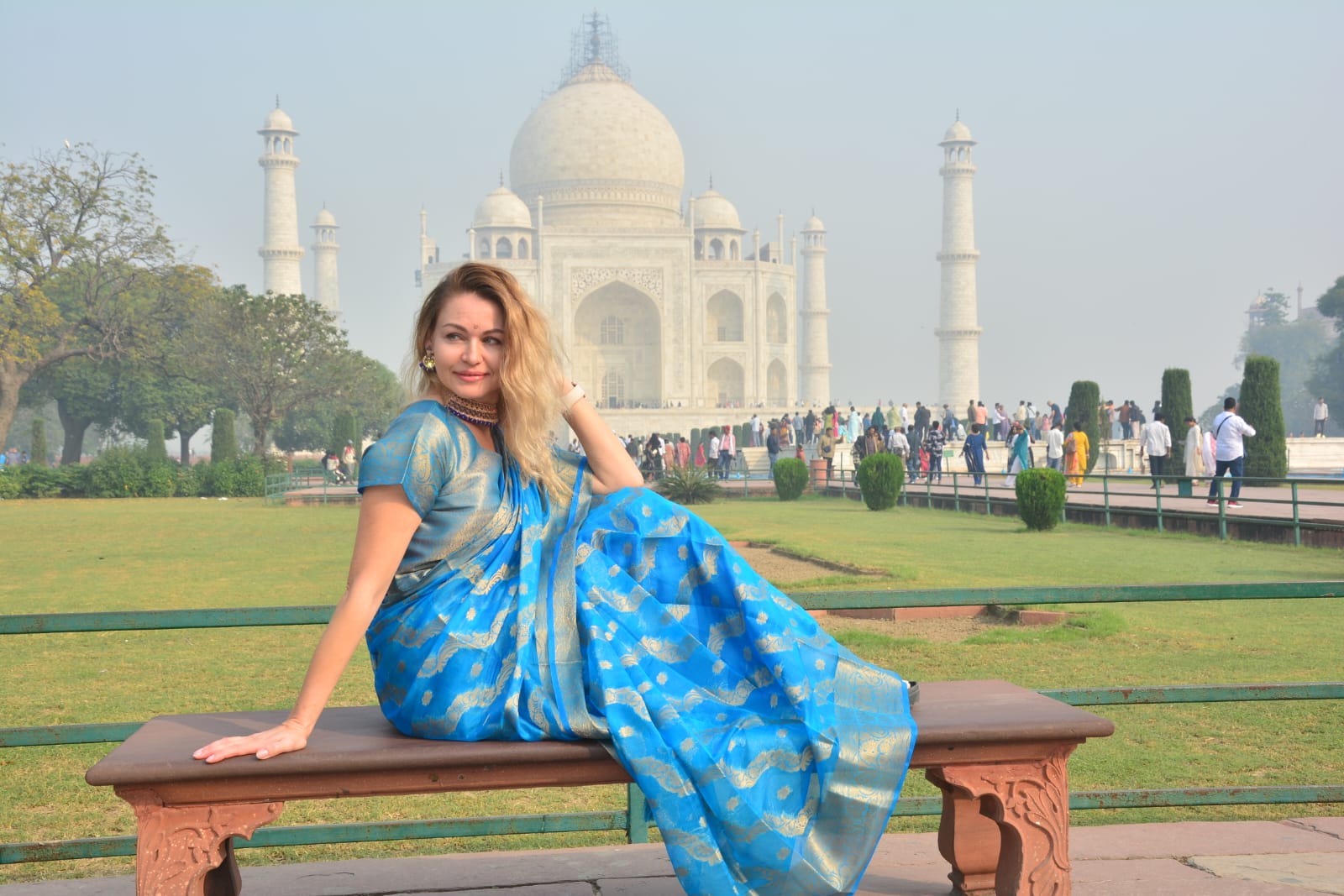 Taj Mahal Same Day Tour from Delhi with Traditional Indian Dress - 8
